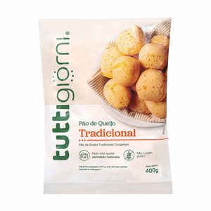 Pão de Queijo Tradicional Congelado Tutti Giorni 400g