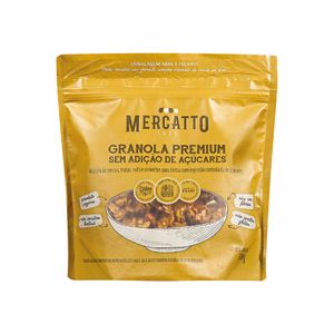 Granola Premium sem Adição de Açúcar Mercatto 200g