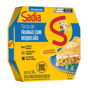 Torta de Frango com Requeijão Congelada Sadia 500g