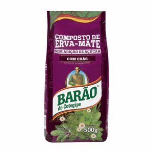 Composto de Erva-mate com Chás Barão de Cotegipe 500g