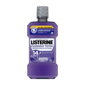 Antisséptico Bucal Listerine Cuidado Total Menta 500ml