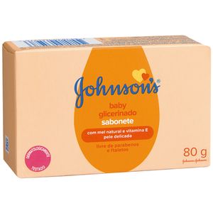 Sabonete Glicerinado Johnson's Baby 80g