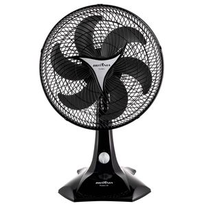 Ventilador de Mesa Britânia Protect Preto 30cm 6 Pás 220V