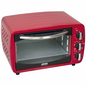 Forno Elétrico Arno Air Fryer 5 em 1 Vermelho 20 Litros FOR3 220V