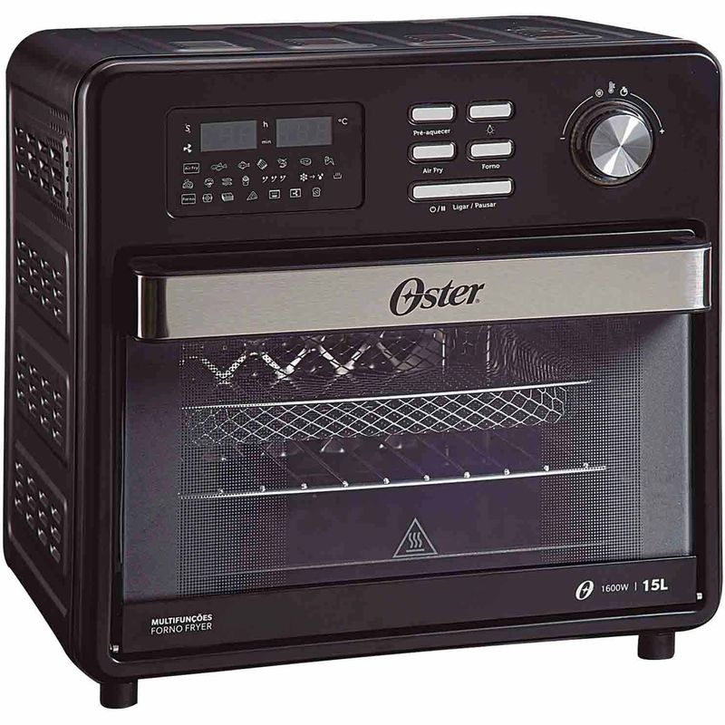 Forno-Eletrico-Oster-Air-Fryer-Multifuncoes-Preto-Fosco-15-Litros-OFOR160-127V-Zaffari-00