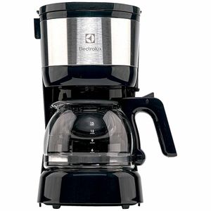 Cafeteira Elétrica Electrolux Efficient Inox Preta ECM10 220V