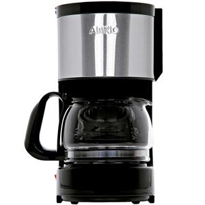 Cafeteira Elétrica Arno Filtro Perfectta Inox Preta 12 Cafés CM321DB2 CFPI 220V