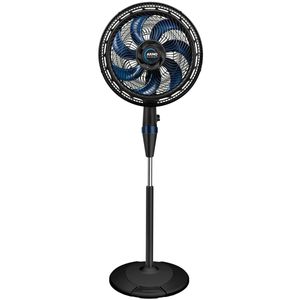 Ventilador de Coluna Arno Preto e Azul Escuro 40cm X-Treme 7 VE7C 7 Pás 220V