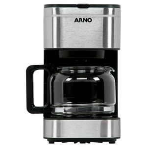 Cafeteira Elétrica Arno Filtro Preferita Inox Preta 18 cafés CM321DB2 CFPI 220V