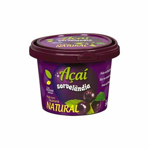 Açaí com Guaraná Sorvelândia 200g