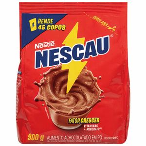 Achocolatado em Pó Nescau Nestlé Sachê 900g