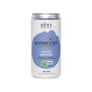 Kombucha Mirtilo, Morango e Hortelã Dêvi 269ml