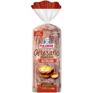 Pão de Forma Australiano Artesano Pullman 500g