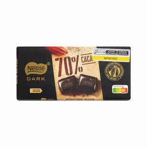 Chocolate Nestlé Dark 70% Cacau Sem Glúten 120g