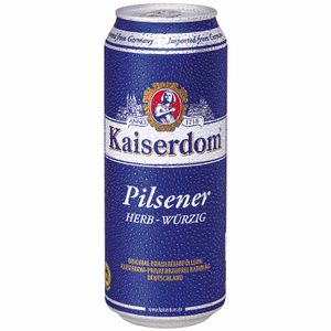 Cerveja Alemã Kaiserdom Herb-Würzig Pilsener Lata 500ml