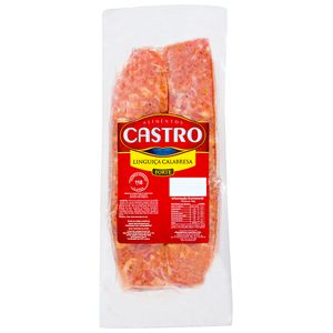 Linguiça Calabresa Resfriada Forte Castro