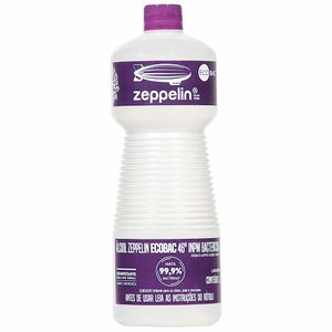 Álcool Líquido 46% INPM Ecobac Lavanda Zeppelin 1 Litro