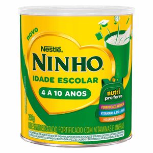 Leite em Pó Ninho Semidesnatado Idade Escolar 4 a 10 Anos Nestlé Lata 750g