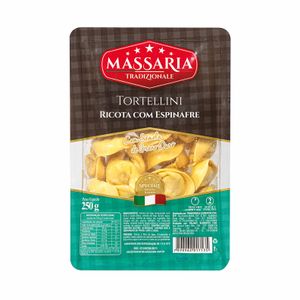 Tortellini de Ricota com Espinafre Resfriado Massaria Tradizionale 250g