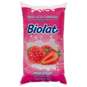 Bebida Láctea de Morango Biolat 900g