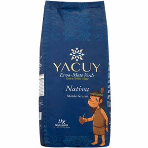 Erva-mate Nativa Moída Grossa Yacuy 1kg