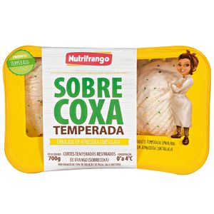 Sobrecoxa de Frango Temperada Resfriada Nutrifrango 700g