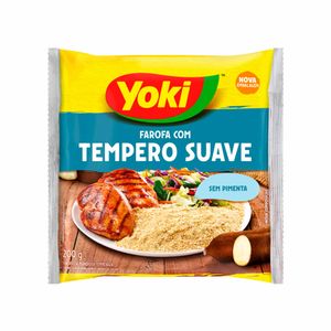 Farofa Pronta com Tempero Suave sem Pimenta Yoki 200g