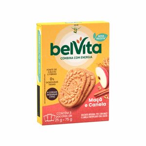 Biscoito Maçã e Canela belVita 75g