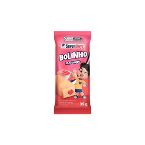 Bolinho de Baunilha com Recheio de Morango Seven Boys 35g