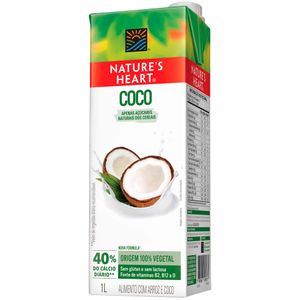 Bebida Vegetal de Arroz sabor Coco Nature's Heart 1 Litro