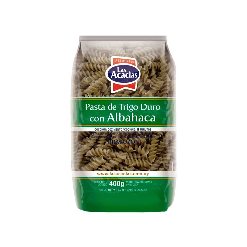 Massa-Grano-Duro-Tirabuzon-com-Albahaca-Las-Acacias-400g-Zaffari-00