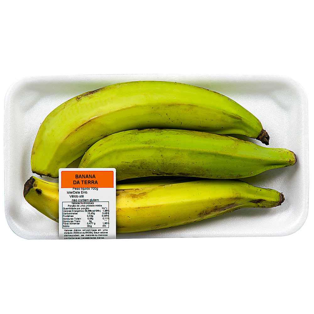 a Banana da Terra 700g - Zaffari