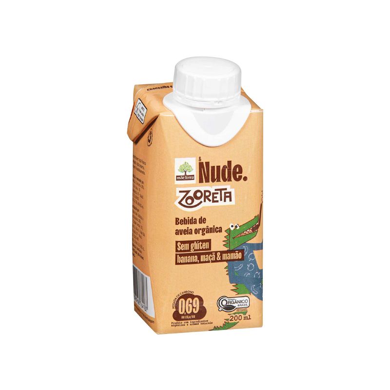 Bebida-de-Aveia-Organica-com-Banana-Maca-e-Mamao-sem-Gluten-Zooreta-Nude-Mae-Terra-200ml-Zaffari-00