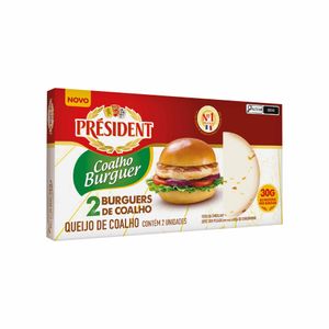 Queijo Coalho Burguers Président 2 unidades