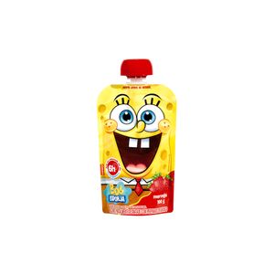 Iogurte Com Polpa de Morango Parcialmente Desnatado Bob Esponja Elegê 100g