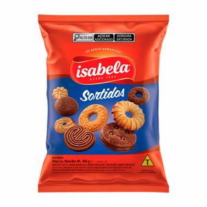 Biscoito Sortido Amanteigado Isabela 300g