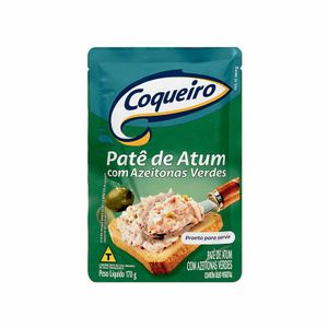 Patê de Atum com Azeitonas Verdes Coqueiro 170g