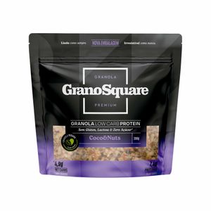 Granola Premium Low Carb Protein Coco&Nuts GranoSquare 200g