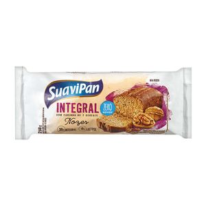 Bolo de Nozes Integral Zero Adição de Açúcar SuaviPan 250g