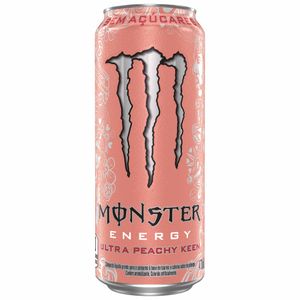 Energético Monster Energy Peachy Keen sem Açúcar Lata 473ml