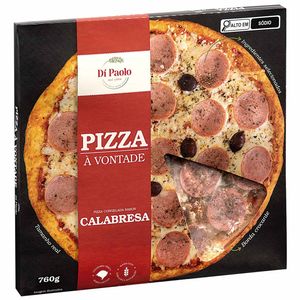 Pizza de Calabresa Congelada Di Paolo 760g