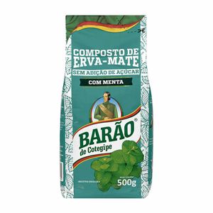 Composto de Erva-mate com Menta Barão de Cotegipe 500g