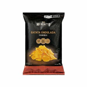 Batata Ondulada Mercatto Tradicional 96g