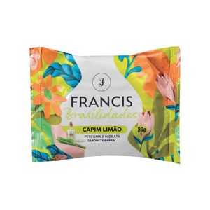 Sabonete em Barra Francis Brasilidades Capim Limão 80g