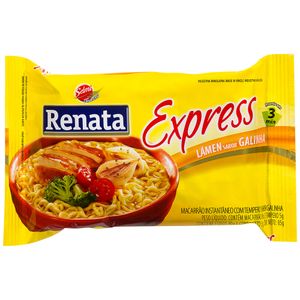 Macarrão Instantâneo Express Galinha Renata 85g