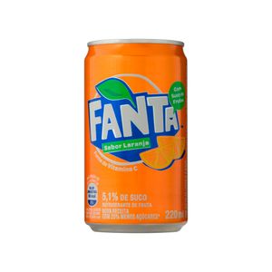 Refrigerante Fanta Laranja Lata 220ml