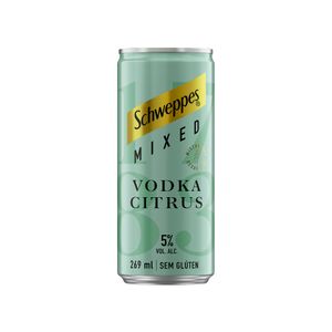 Bebida Schweppes Mixed Vodka Citrus Lata 269ml