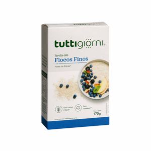 Aveia em Flocos Finos Tutti Giorni 170g