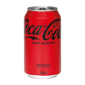 Refrigerante Coca-Cola sem Açúcar Lata 350ml