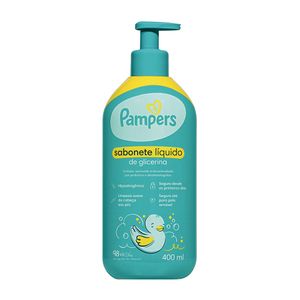 Sabonete Líquido de Glicerina Pampers 400ml